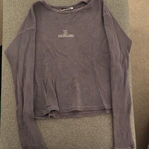 Hurley Women's Lavender Long Sleeve Tee